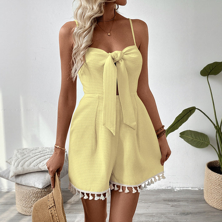Amara Bow-Tie Romper