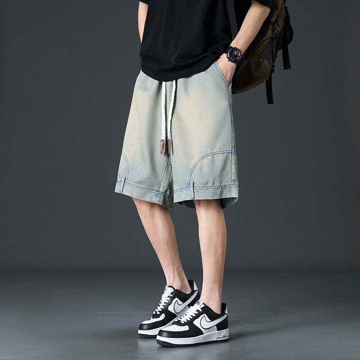 Matrix Denim Shorts