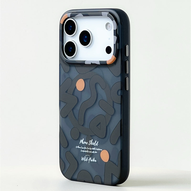 Abstract Pulse Phone Case
