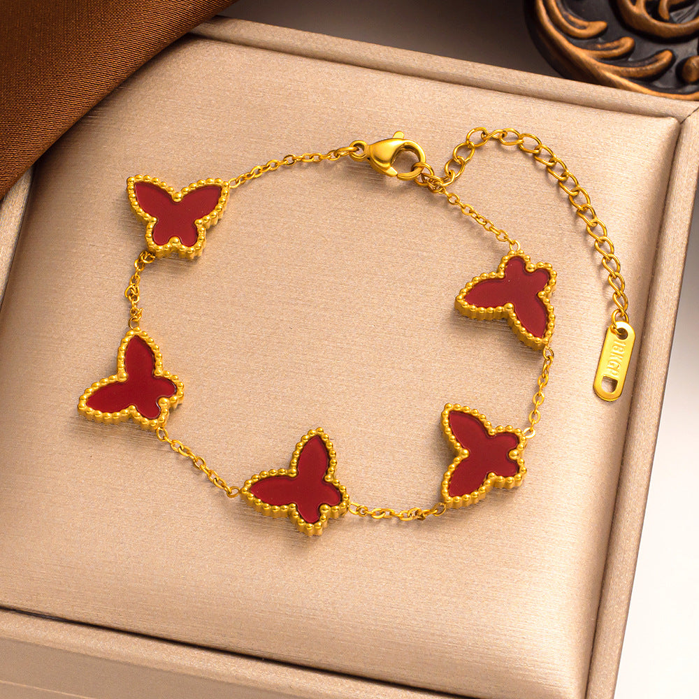 Elara Butterfly Bracelet