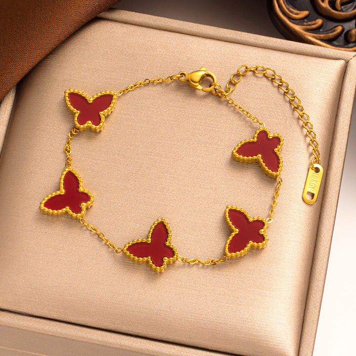 Elara Butterfly Bracelet