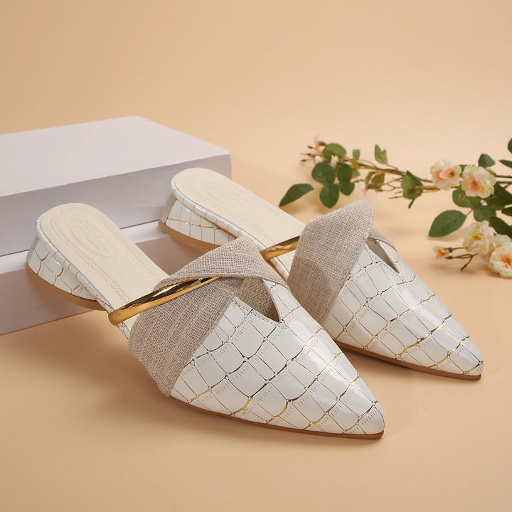 Corvella Pointed Mules