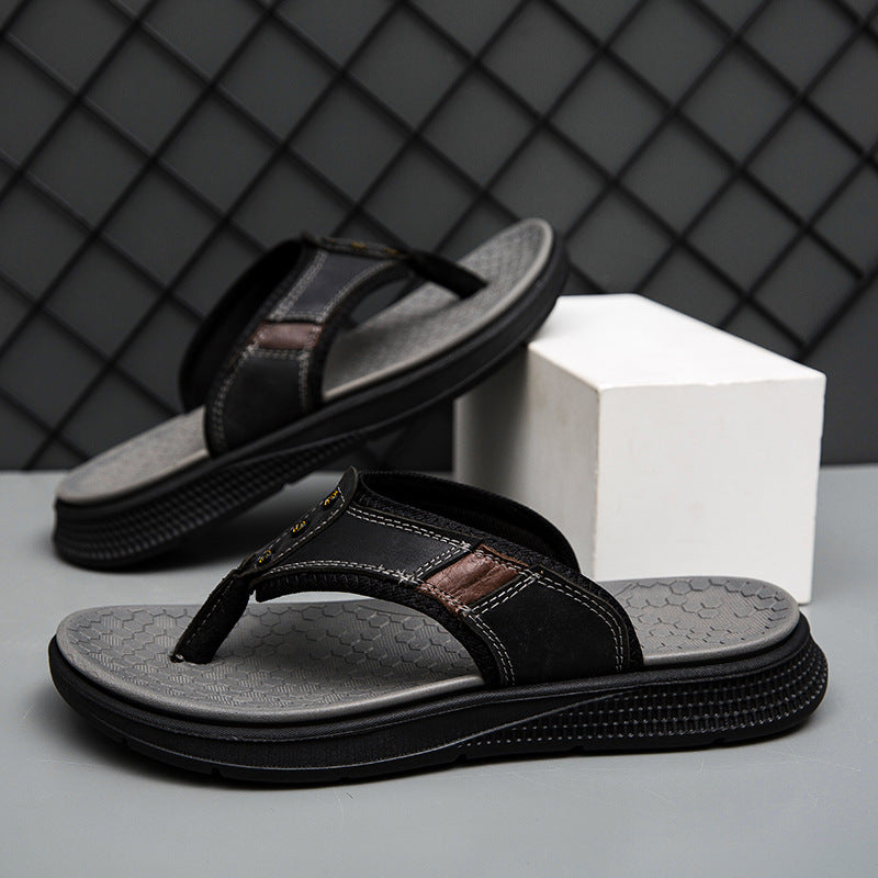 Bimini Leather Flip Flops