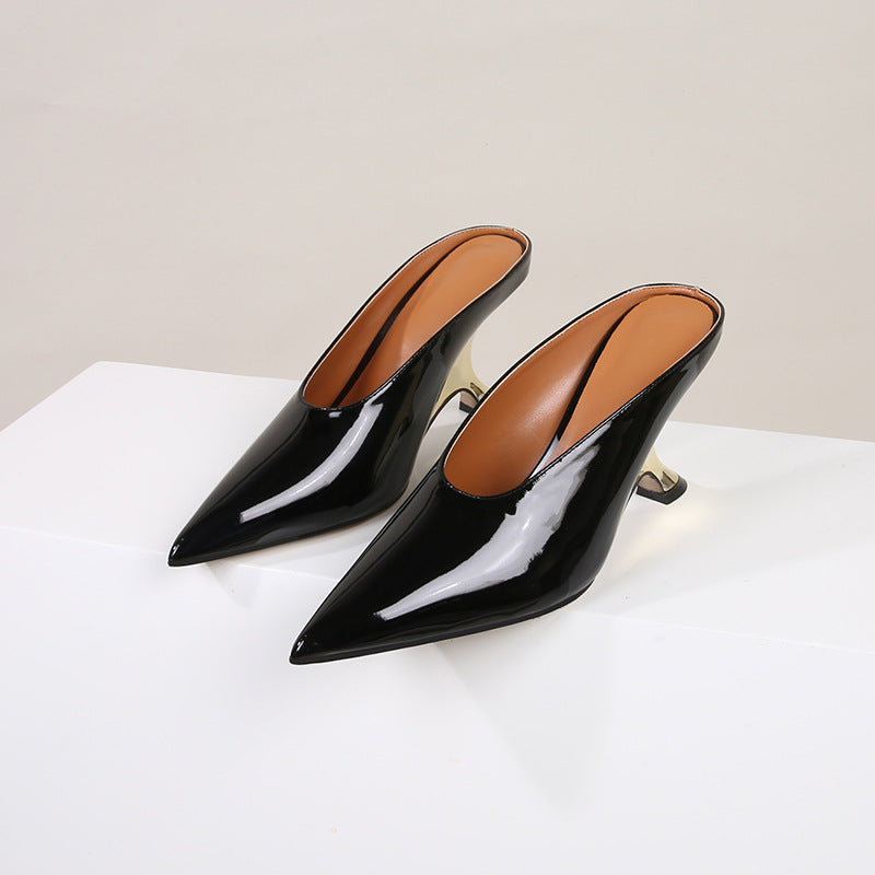 Lustra Heeled Mules