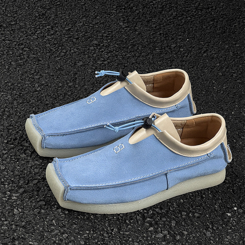 District 8 Leather Slip Ons