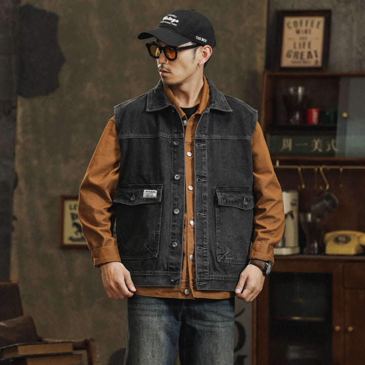 Lennox Denim Vest
