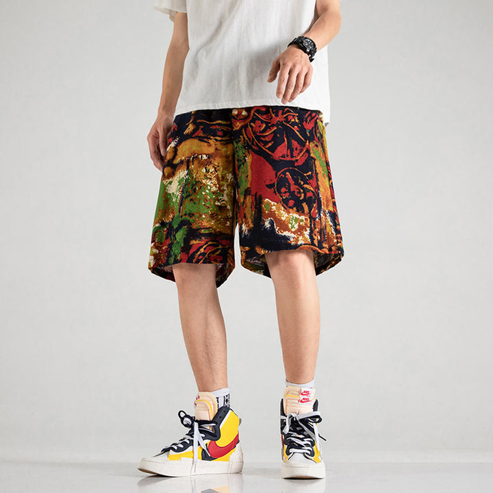Abstract Ink Shorts