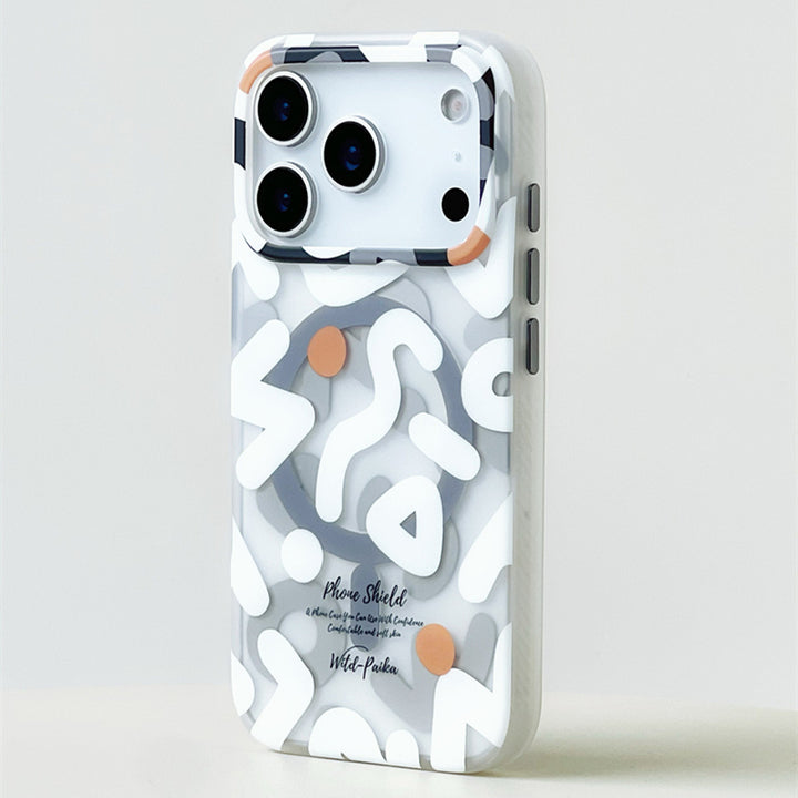 Abstract Pulse Phone Case
