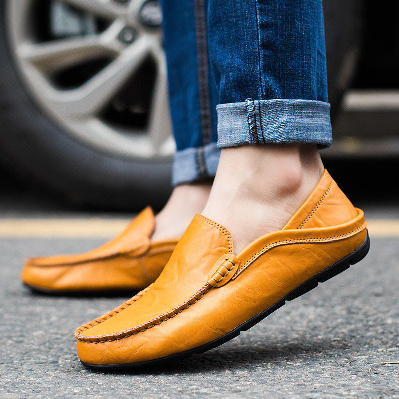 Vincenzo Edition Leather Loafers