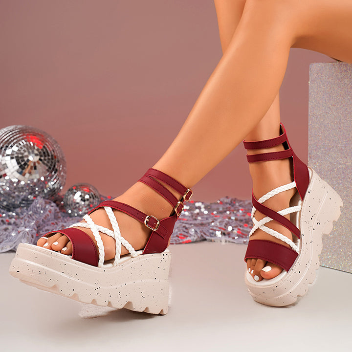 Shelly Platform Sandals