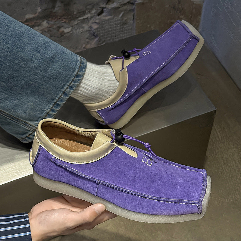 District 8 Leather Slip Ons