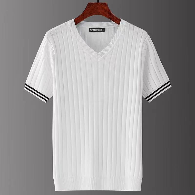 Strata Knit Tee