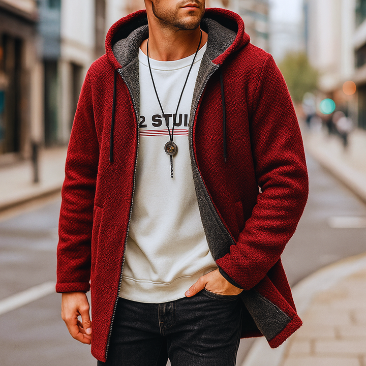 Onyx Hooded Coat