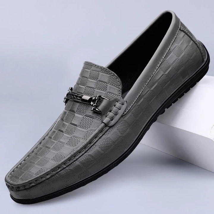 Quilted Leather Loafers