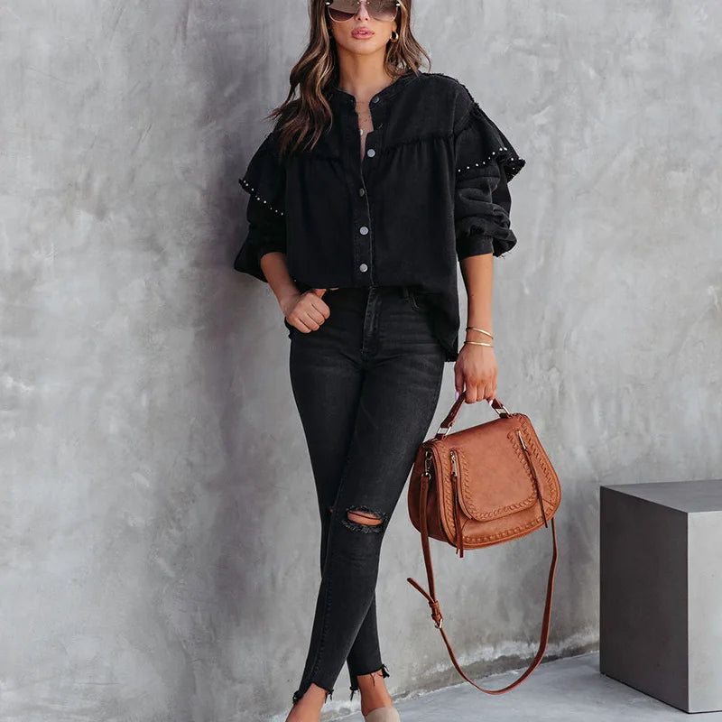 Serenity Denim Blouse