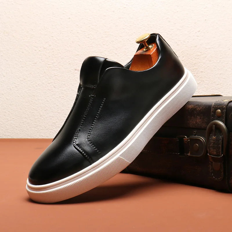 Executive Leather Sneakers