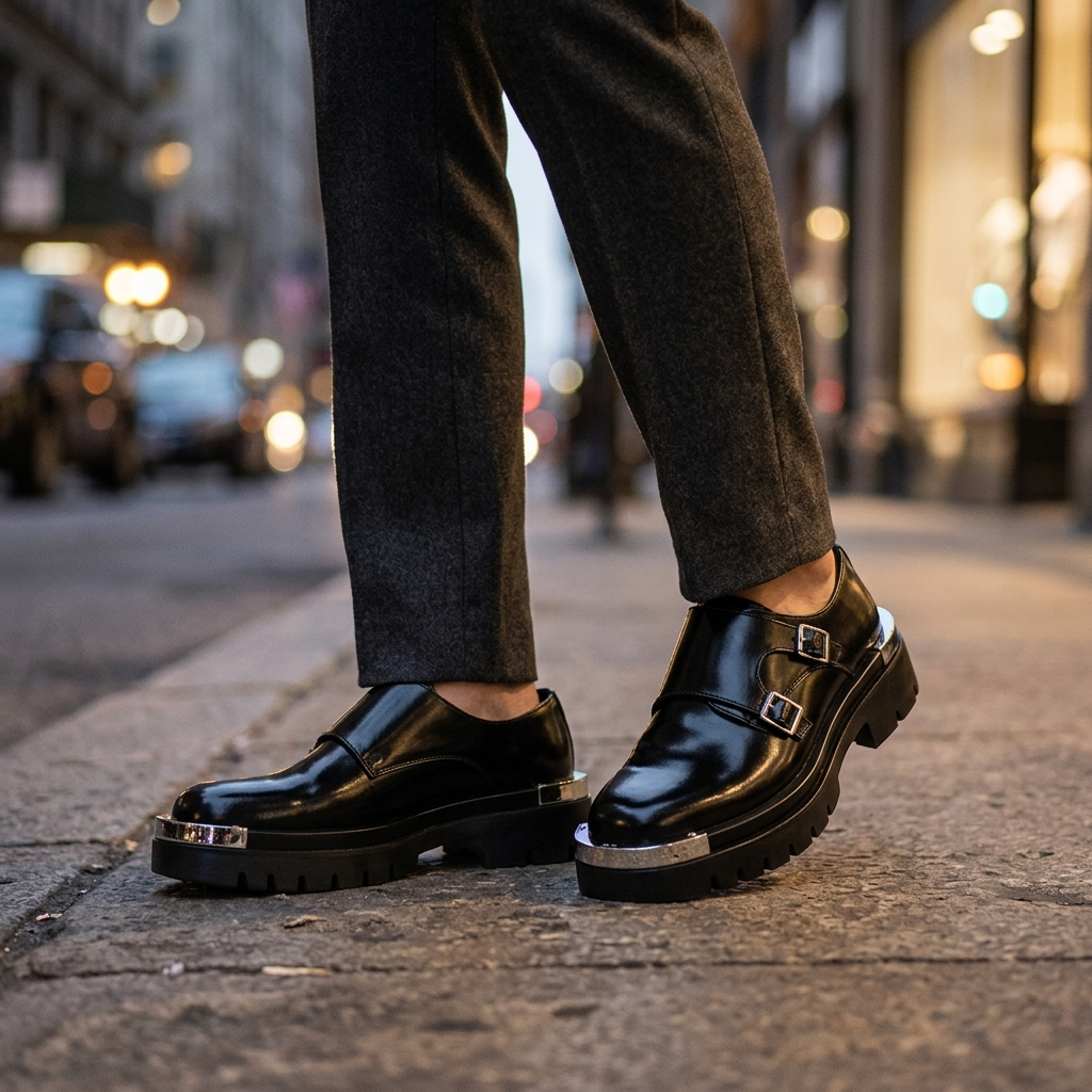 Prescott Leather Derbies