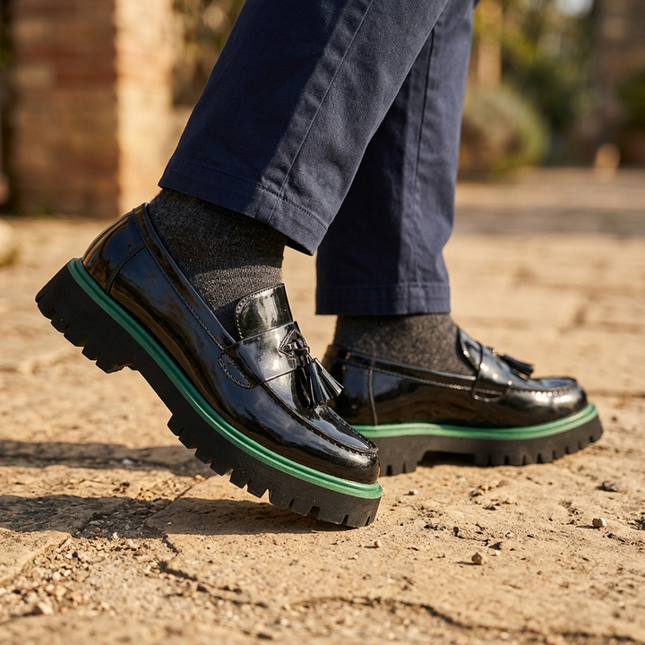 Harrison Leather Derbies