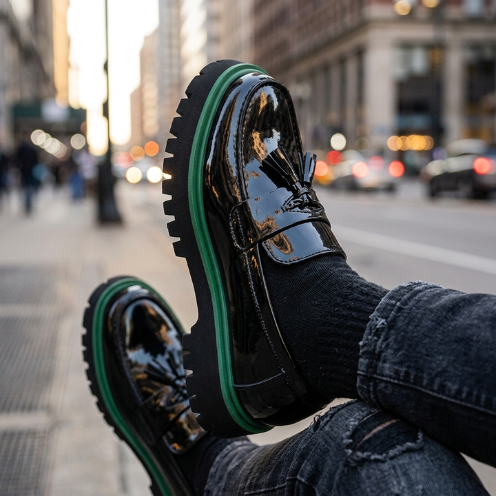 Harrison Leather Derbies