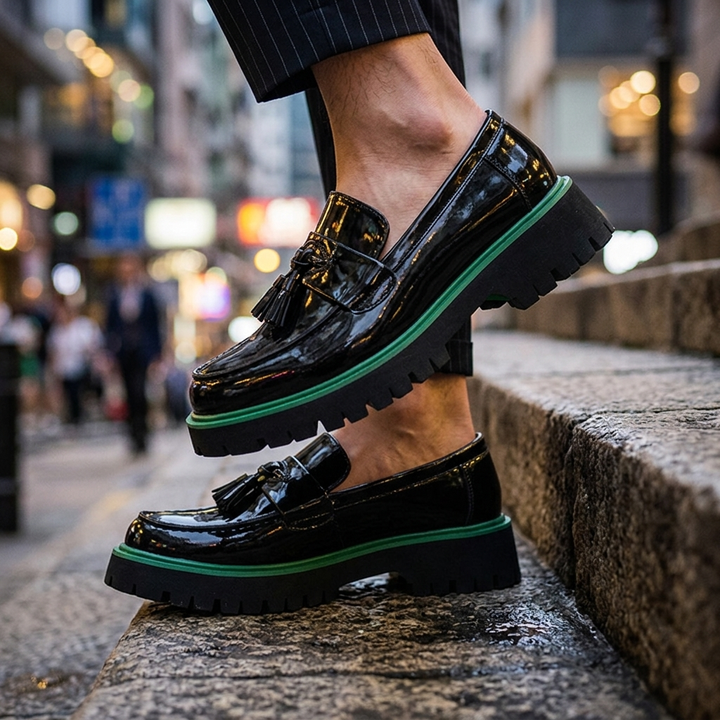 Harrison Leather Derbies