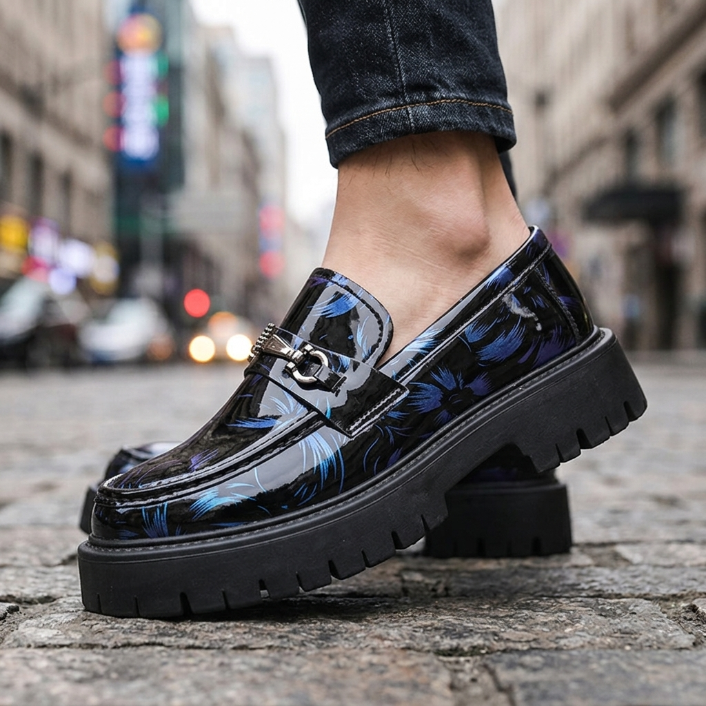 Hendrix Leather Derbies