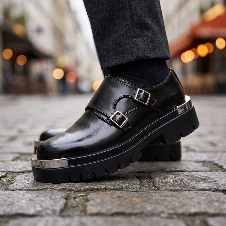 Prescott Leather Derbies