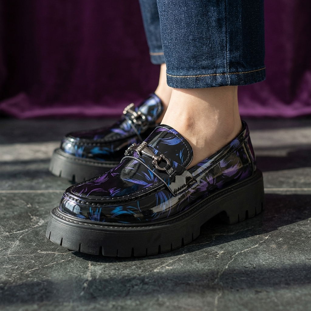 Hendrix Leather Derbies