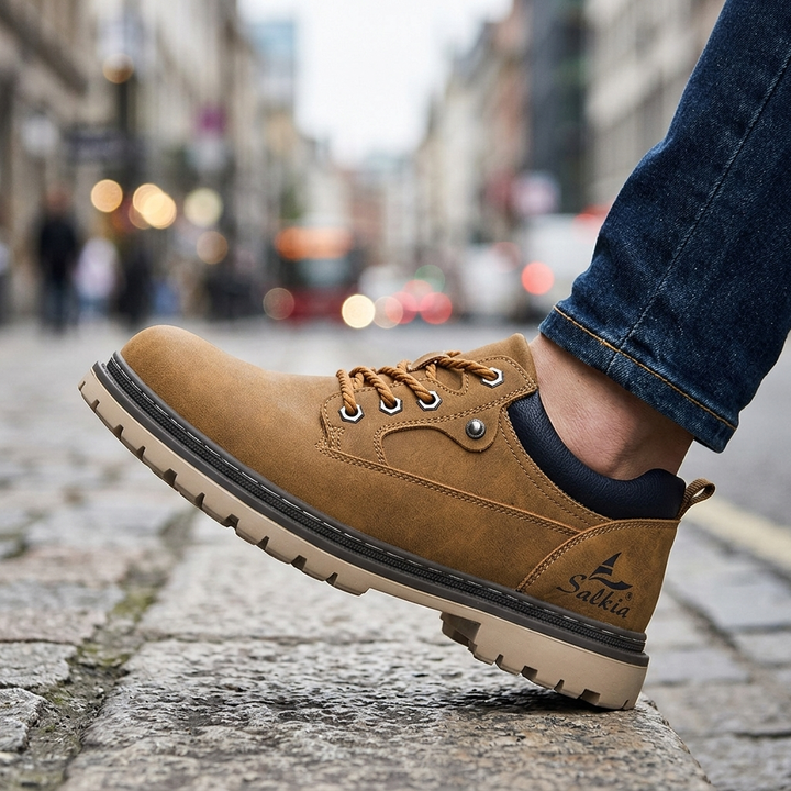 Callum Suede Lug Derbies