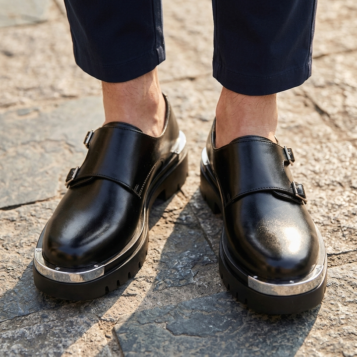 Prescott Leather Derbies