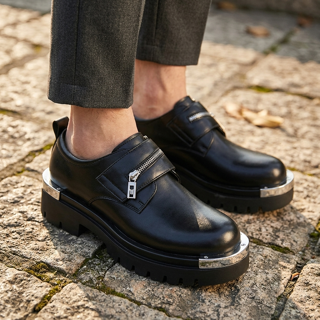 Vaughn Leather Derbies