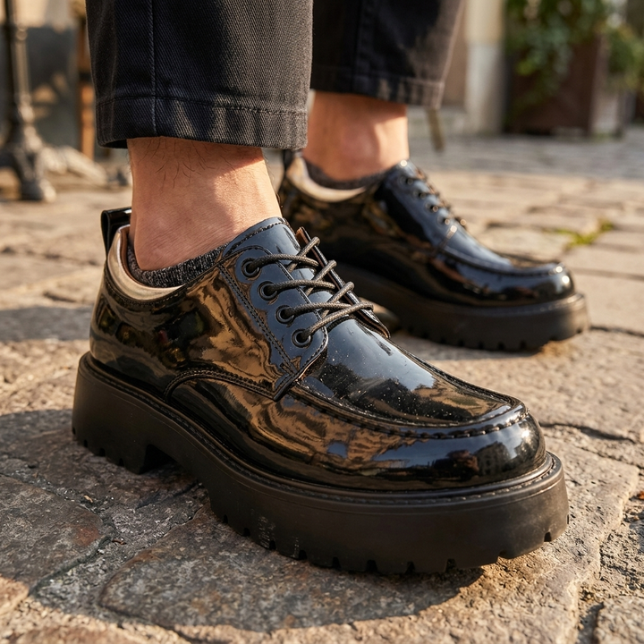 Lennox Metallic Lug Derbies