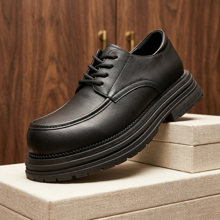 Beckett Leather Lug Derbies