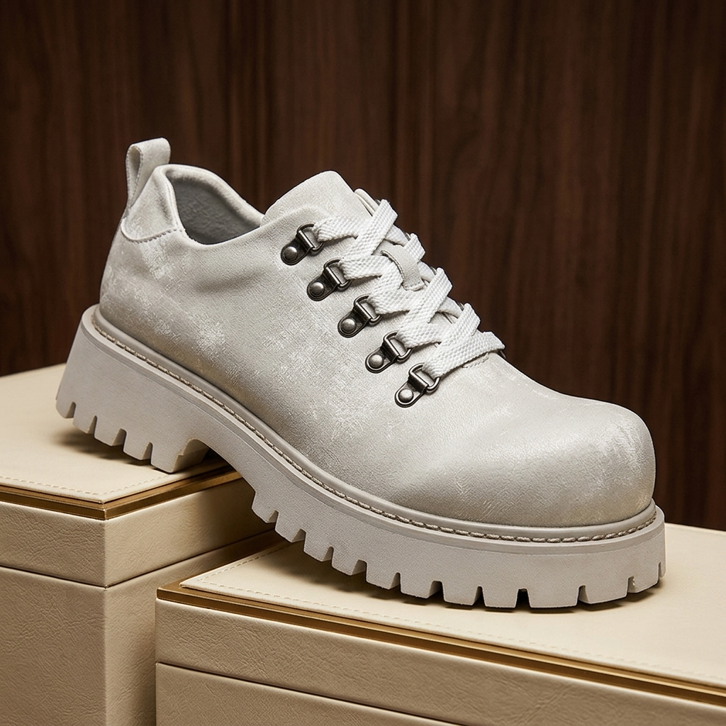 Dalton Retro Leather Derbies