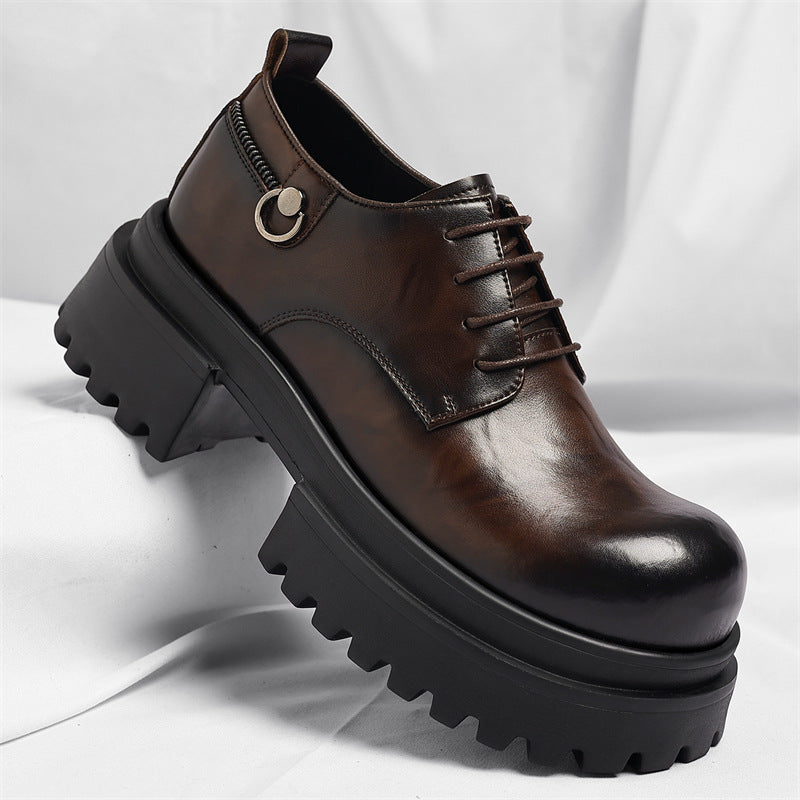 Maddox Retro Leather Derbies