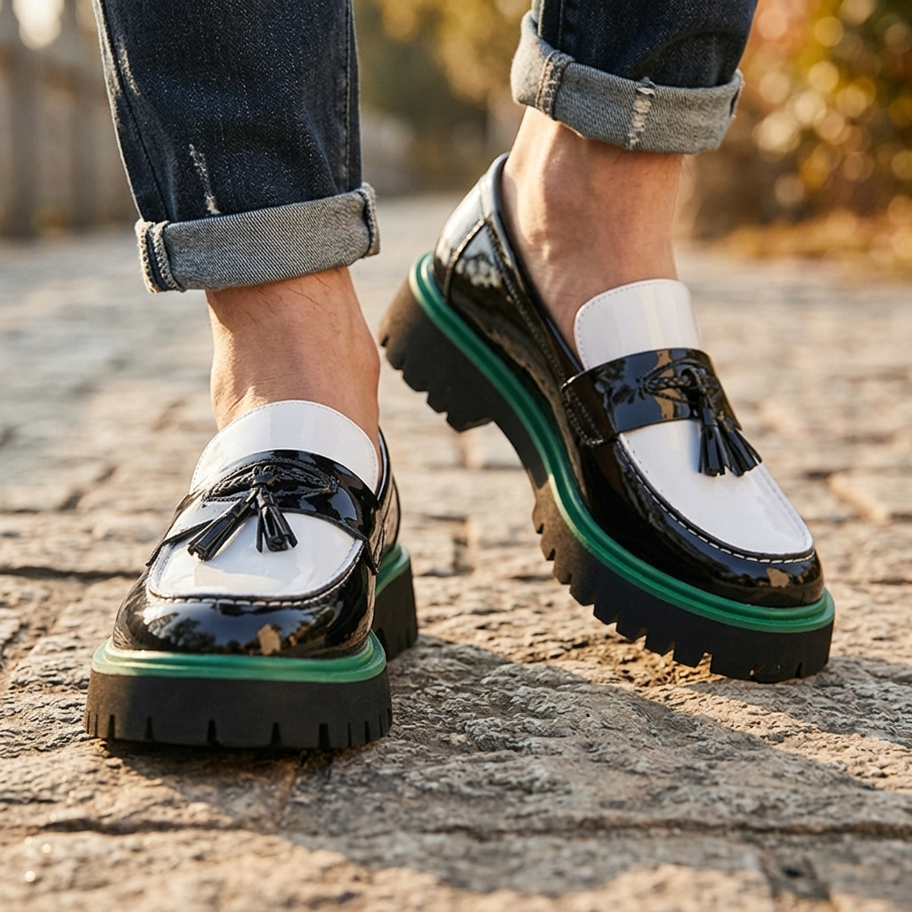 Harrison Leather Derbies
