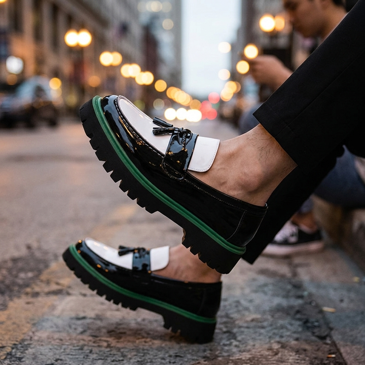 Harrison Leather Derbies