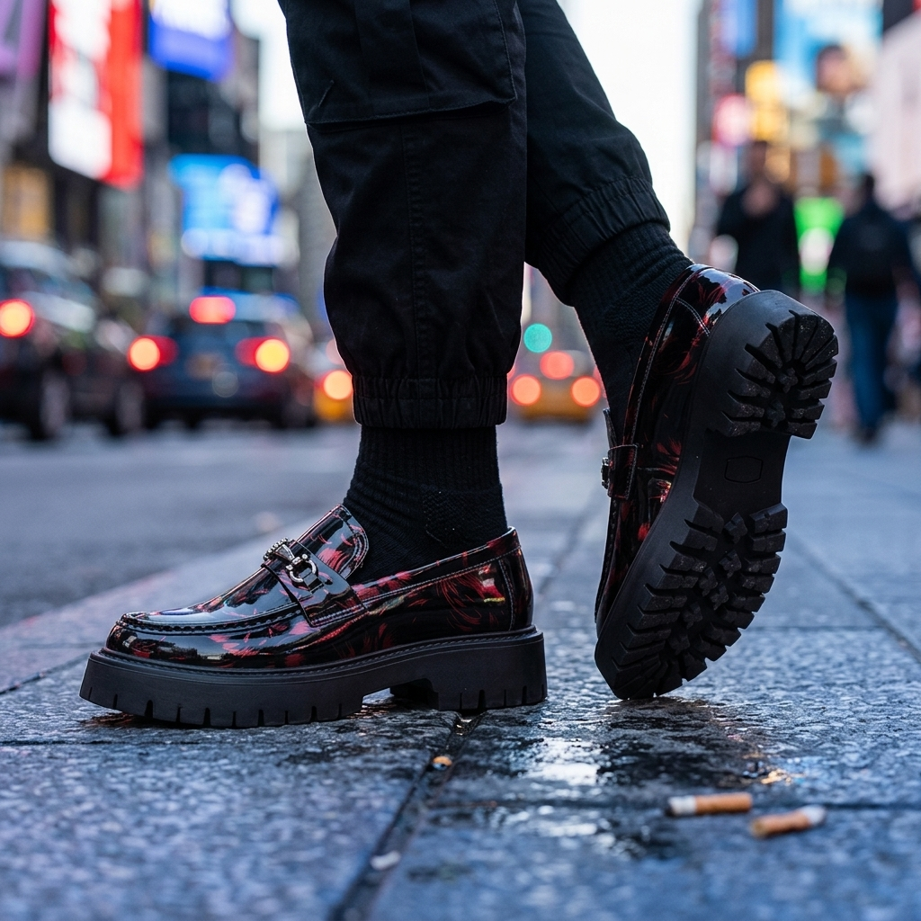 Hendrix Leather Derbies