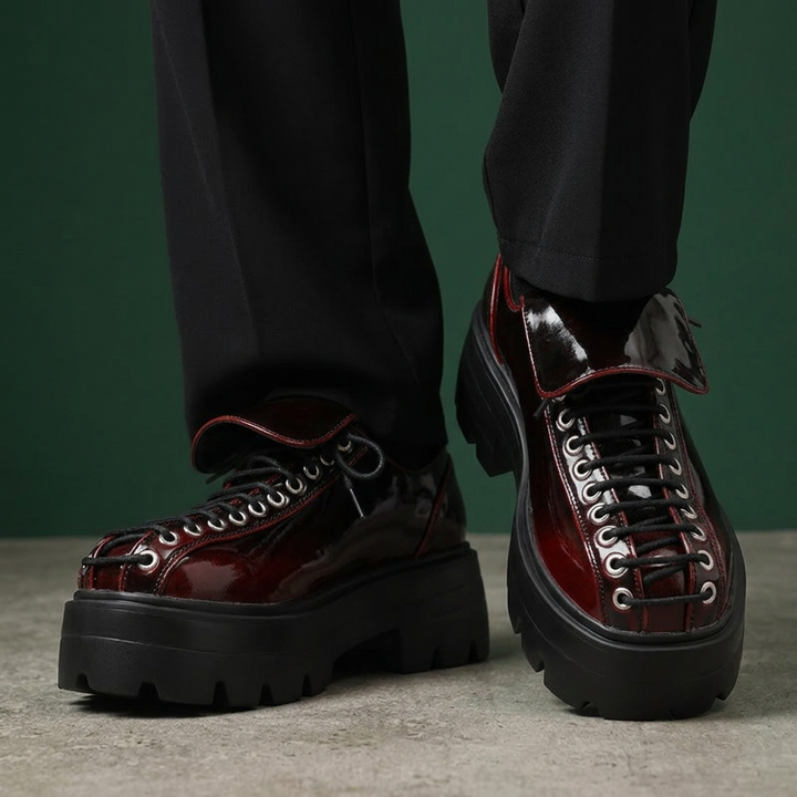Cameron Leather Lug Derbies