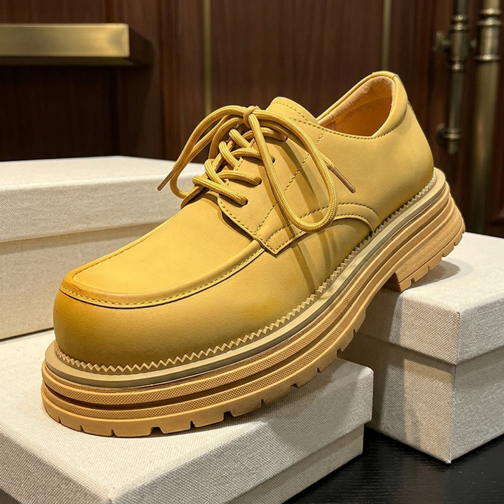 Beckett Leather Lug Derbies