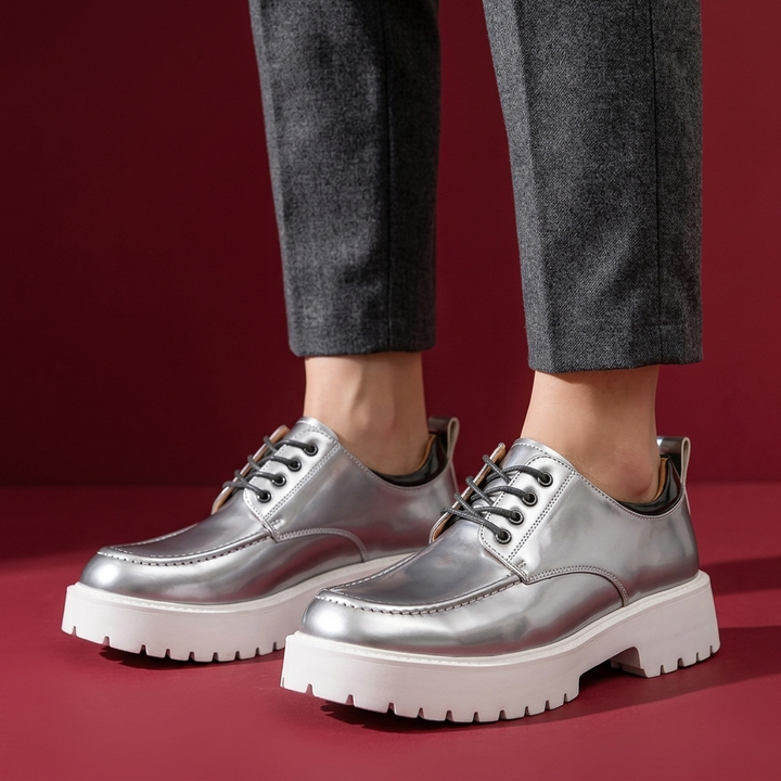 Lennox Metallic Lug Derbies