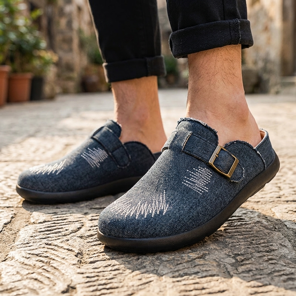 Wesley Woven Clogs