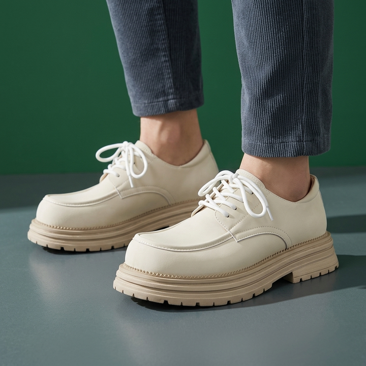 Beckett Leather Lug Derbies