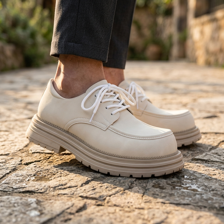 Beckett Leather Lug Derbies
