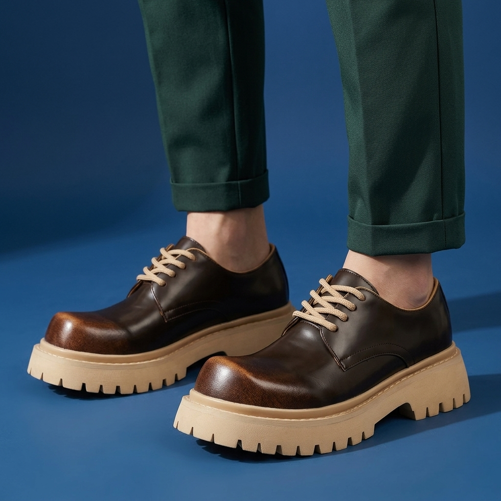 Callahan Dual-Tone Leather Derbies