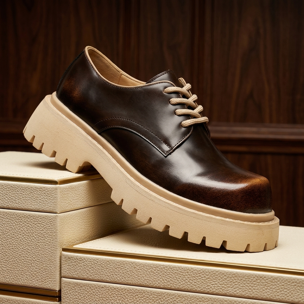 Callahan Dual-Tone Leather Derbies