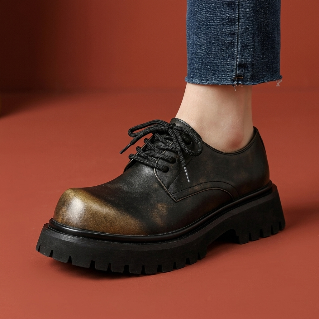 Callahan Dual-Tone Leather Derbies