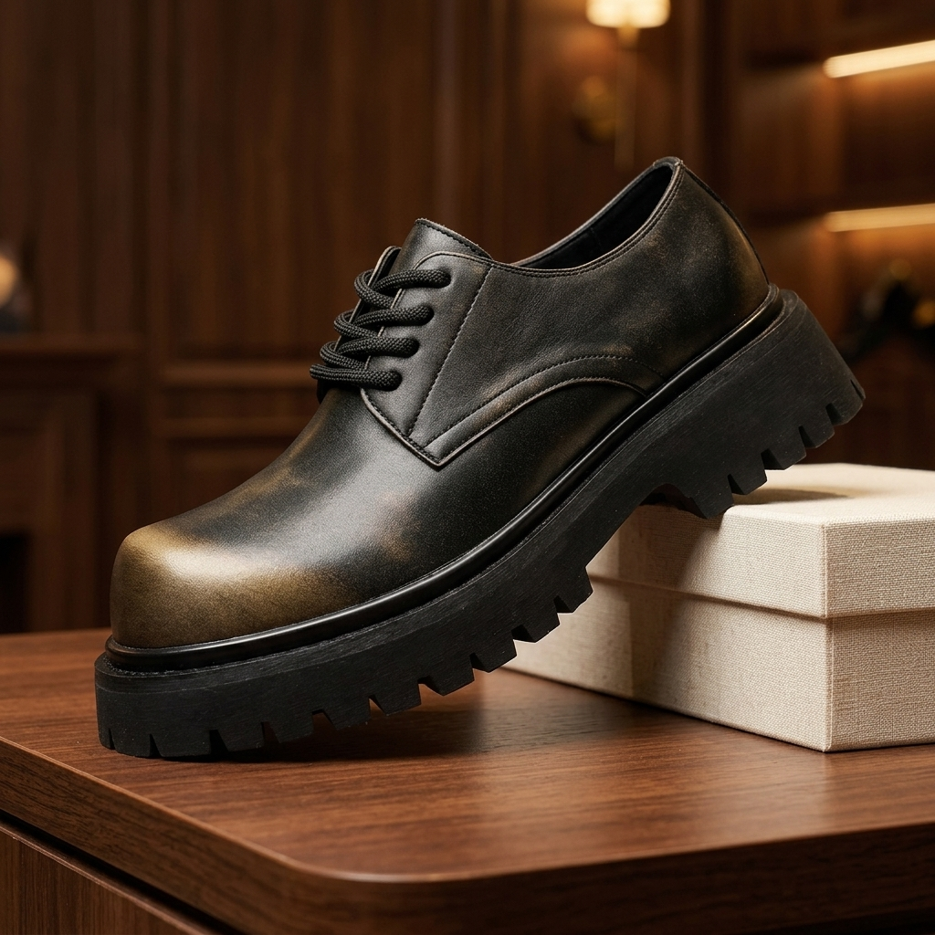 Callahan Dual-Tone Leather Derbies