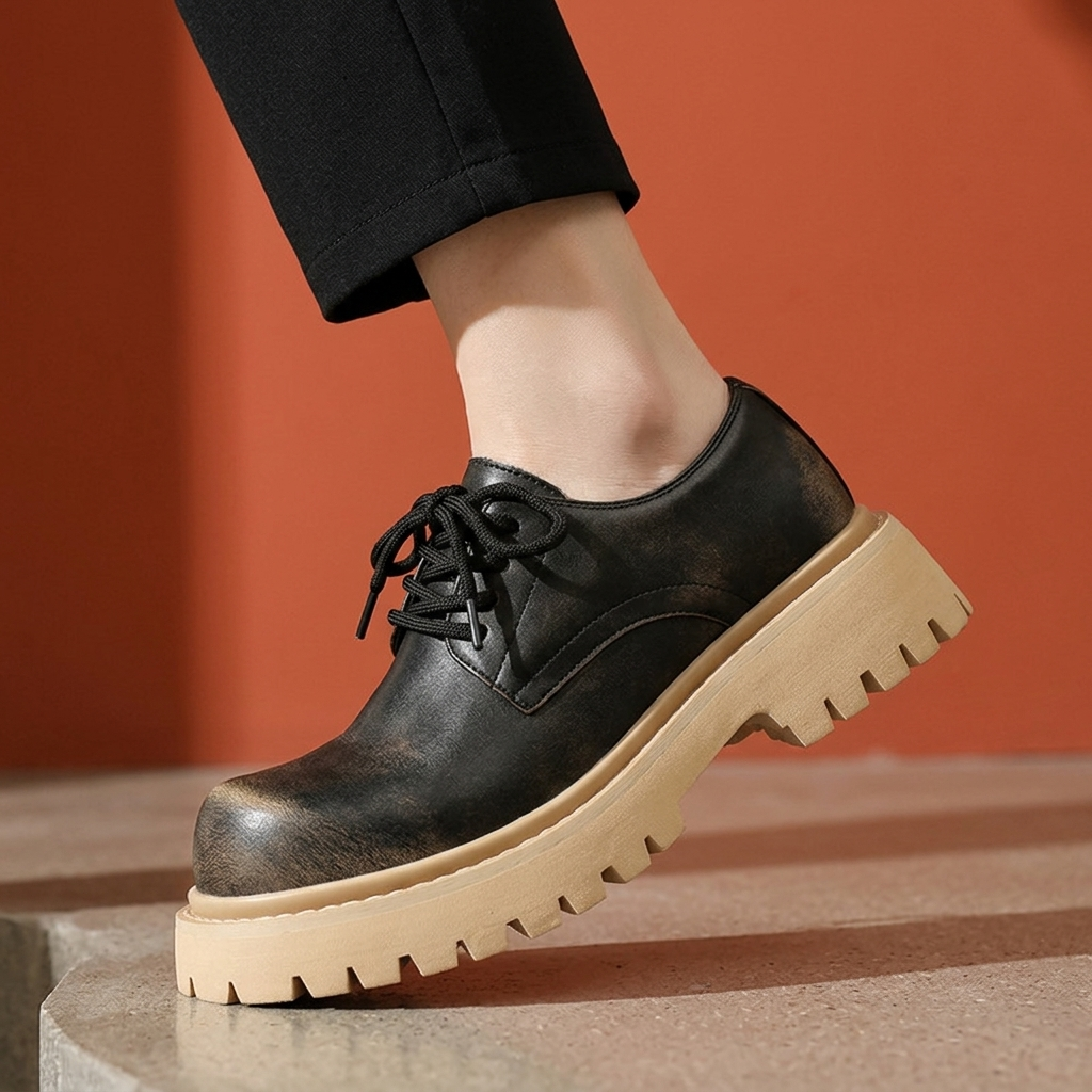 Callahan Dual-Tone Leather Derbies