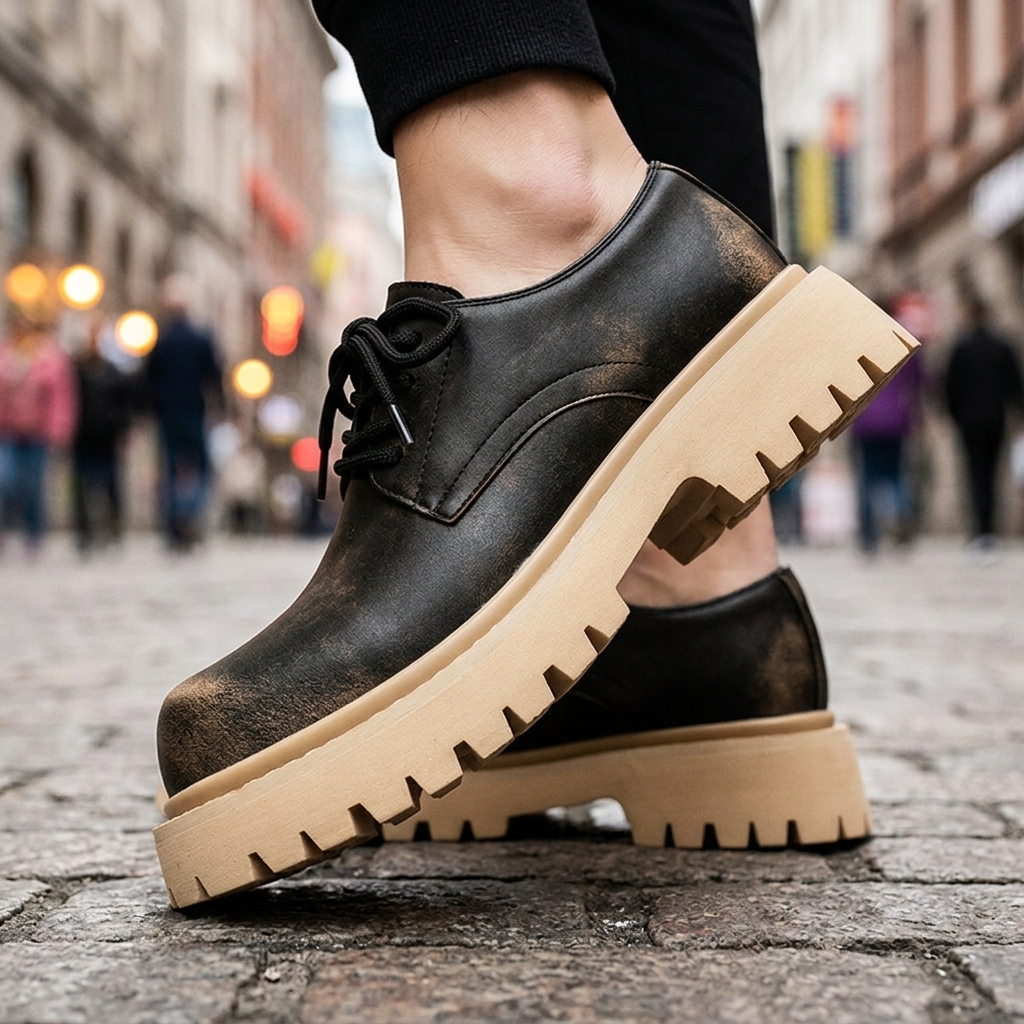 Callahan Dual-Tone Leather Derbies