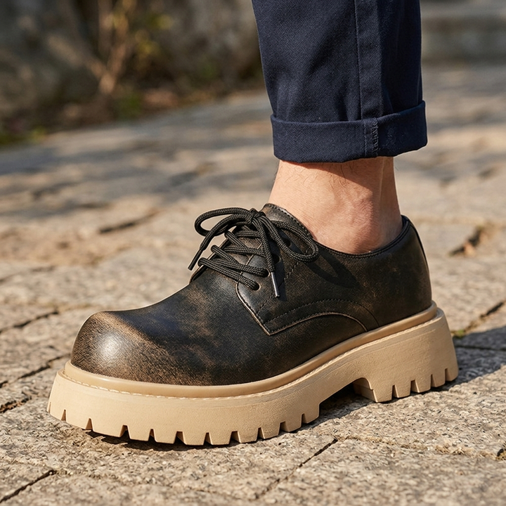 Callahan Dual-Tone Leather Derbies